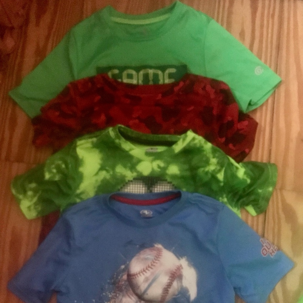 Boys size small dri-fit t-shirts